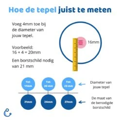 Kolvy® Max Draadloze Elektrische Borstkolf - Dubbel - Intelligente Kolfapparaten - Handsfree Breast Pump - USB Oplaadbaar - Professioneel - Incl. 3 Maten -Jollein Winkel 1200x1200 747