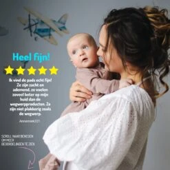 Zoogcompressen Wasbaar Met Etui En Waszakje - Wasbare Borstcompressen - 16 Stuks - ø12cm -Jollein Winkel 1200x1200 782