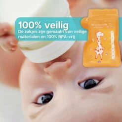 Mogi Products-Moedermelk Bewaarzakjes - 130 Stuks- Met Schenktuit - Borstvoeding Bewaarzakjes - Lekvrij - Koelkast En Vriezer - BPA Vrij - 200 Ml 9 Mogi Products-Moedermelk Bewaarzakjes - 130 Stuks- Met Schenktuit - Borstvoeding Bewaarzakjes - Lekvrij - Koelkast En Vriezer - BPA Vrij - 200 Ml -Jollein Winkel 1200x1200 800