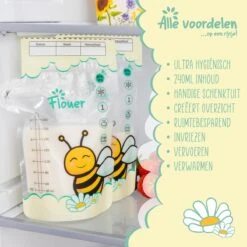 Flouer Moedermelk Bewaarzakjes Met Schenktuit - Extra Groot - 240 Ml - 100 Stuks - Borstvoeding Bewaarzakje - Borstvoeding Zakjes 13 Flouer Moedermelk Bewaarzakjes Met Schenktuit - Extra Groot - 240 Ml - 100 Stuks - Borstvoeding Bewaarzakje - Borstvoeding Zakjes -Jollein Winkel 1200x1200 807