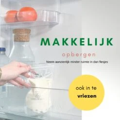 Label Of Kids - Moedermelk Bewaarzakjes - Borstvoeding Bewaarzakje - Met Schenktuit - 200 Ml - BPA Vrij - 120 Stuks - Zoogcompressen -Jollein Winkel 1200x1200 835