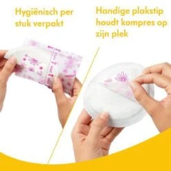 Medela Ultra Thin Zoogcompressen Wegwerp Individueel Verpakt Extra Dun Voor Weinig Hoeveelheden Lekkende Moedermelk - 60 Stuks -Jollein Winkel 1200x1200 842