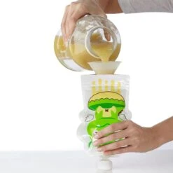 GEAR 3000® Hervulbare Knijpzakjes - Herbruikbaar - Knijpfruit - 4 Stuks Assorti -Jollein Winkel 1200x1200 968