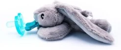 MijnNami Speenknuffel Konijntje En Soother Speen - Afneembaar Speentje - BPA Vrij
