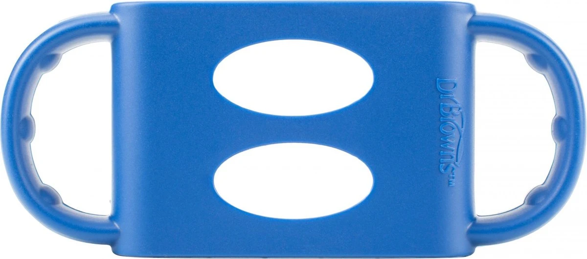 Dr. Brown's Siliconen Handvat Voor Brede Halsfles - Blauw 1 Dr. Brown's Siliconen Handvat Voor Brede Halsfles - Blauw