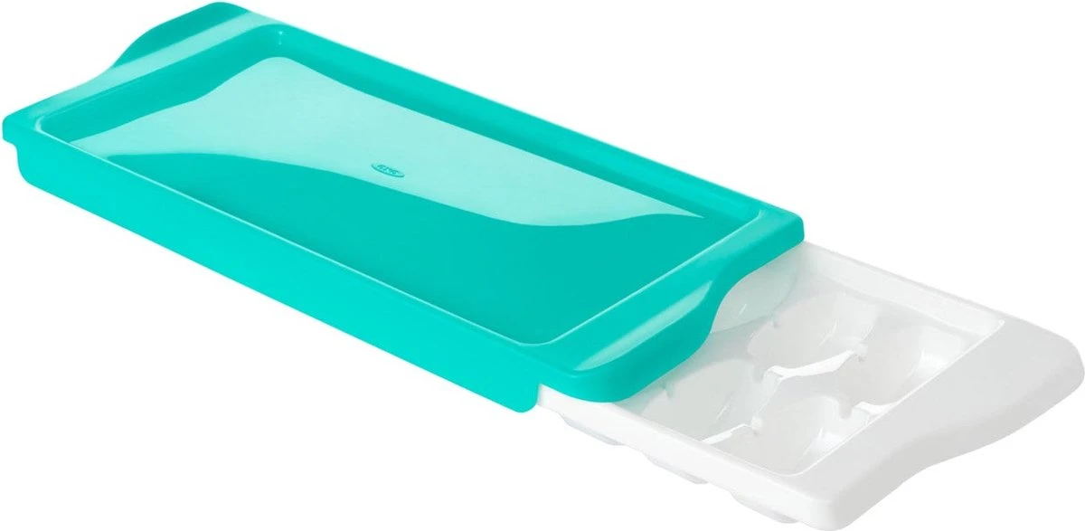 OXO Tot Babyvoeding Diepvriesbakjes - Babyvoeding Bewaarbakjes - Diepvriesbakjes Met Deksel- 14x22 Ml - Teal 10 OXO Tot Babyvoeding Diepvriesbakjes - Babyvoeding Bewaarbakjes - Diepvriesbakjes Met Deksel- 14x22 Ml - Teal - Afbeelding 10