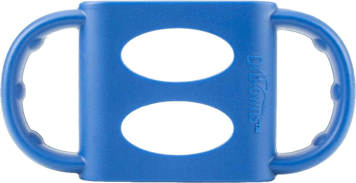Dr. Brown's Siliconen Handvat Voor Brede Halsfles - Blauw 6 Dr. Brown's Siliconen Handvat Voor Brede Halsfles - Blauw - Afbeelding 6