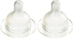 Difrax Flessenspeen Wide Voor Brede Babyflessen - Maat Small - 2 Stuks -Jollein Winkel 1200x624