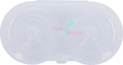 Pure Moms Tepelhoedjes Beschermen Je Tepels En Helpen Het Aanleggen Vergemakkelijken Als Dit Niet Goed Lukt Of Pijnlijk Is - 2 Cm Speen - 2 Stuks - 0-12 Maanden, 1-2 Jaar - BPA Vrij - Beschermend Bakje -Jollein Winkel 1200x633 1
