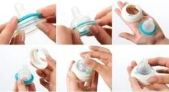 Difrax 1-2-3 Wide Flessenring Met Flessenspeen Voor Brede Babyflessen -Jollein Winkel 1200x651