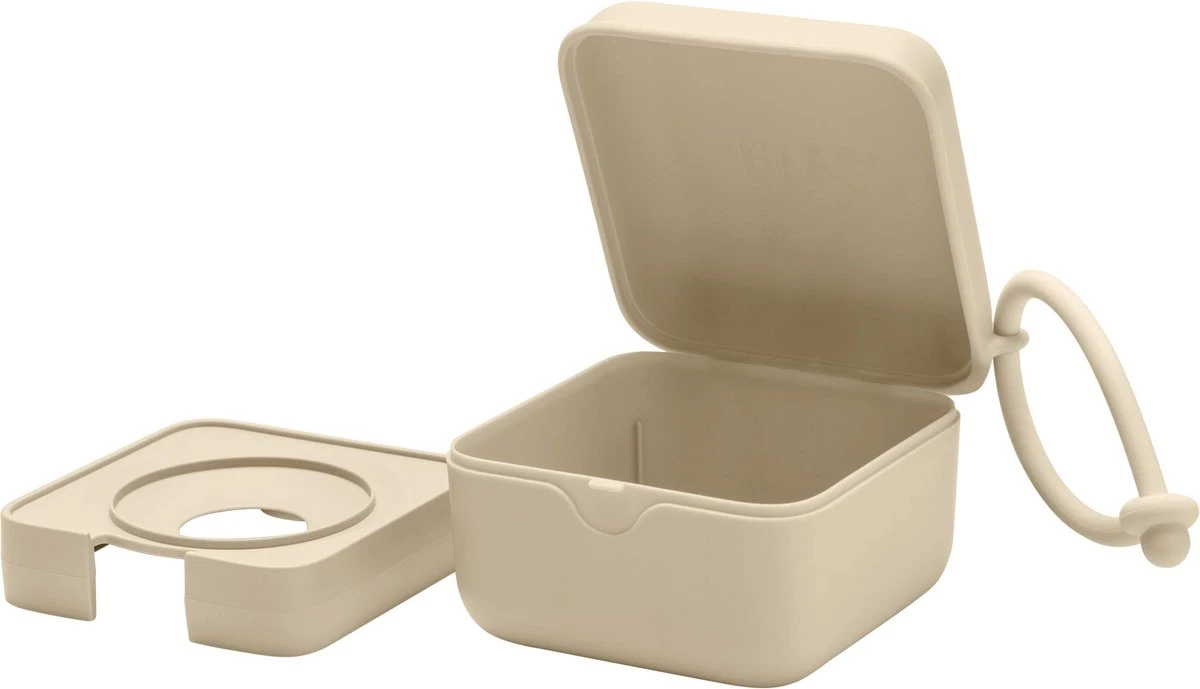 Bibs - Speenhouder - Pacifier Box - Vanilla 4 Bibs - Speenhouder - Pacifier Box - Vanilla - Afbeelding 4