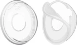 Youha® - Lekschalen - Borstschalen - Moedermelk Collector - Opvangen Van Borstmelk - Afkolven - BPA Vrij - Orgineel Youha Product - Set Van 2 Stuks