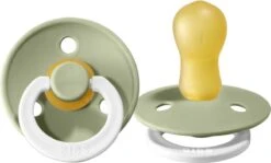 BiBS - Colour Collection - Stage 3 Fopspeen - 18+ Maanden - 2 Stuks - Sage Glow / Cloud Glow -Jollein Winkel 1200x722 1