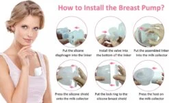 Nutric Elektrische Borstkolf - BPA-Vrij - Draagbaar & Draadloos - Verschillende Opzetstukken & Standen - 2 Stuks -Jollein Winkel 1200x736