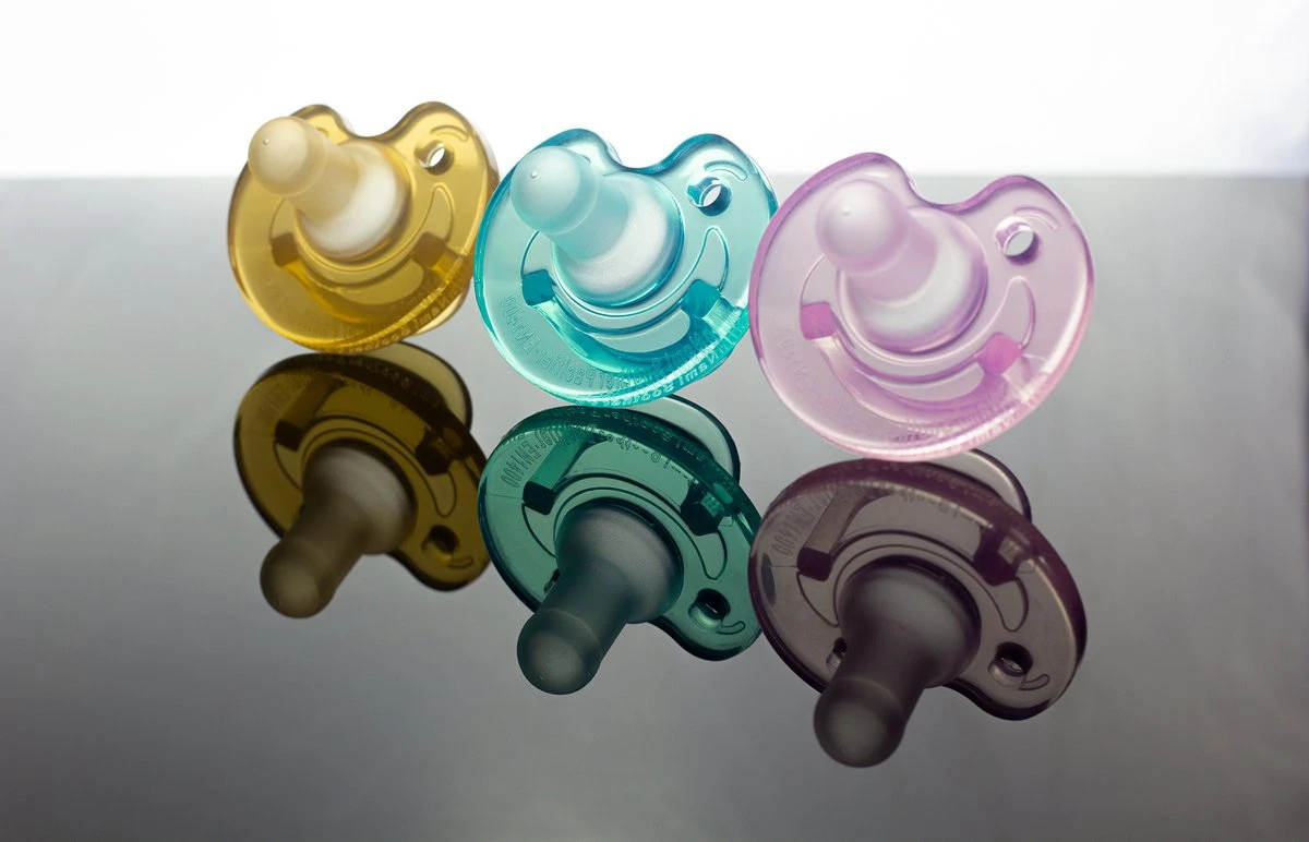 MijnNami Soother Speen Trio Pak - Turquoise, Roze En Natural - Nicu - 100% Voedselgraad Siliconen - Newborn Fopseen - 0-6 Maanden 4 MijnNami Soother Speen Trio Pak - Turquoise, Roze En Natural - Nicu - 100% Voedselgraad Siliconen - Newborn Fopseen - 0-6 Maanden - Afbeelding 4