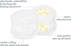 Medela Zoogcompressen Wegwerp Individueel Verpakt Extra Absorberend Voor Veel Hoeveelheden Lekkende Moedermelk - 30 Stuks -Jollein Winkel 1200x779 1