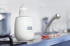 Alecto BW-700 - Snelle Digitale Flessenwarmer 500W Voor Opwarmen, Steriliseren En Ontdooien - Inclusief Stoomkap - Bediening Via Display - Wit -Jollein Winkel 1200x799 5