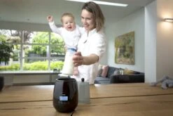 Alecto BW700BK - Snelle Digitale Flessenwarmer 500W Voor Opwarmen, Steriliseren En Ontdooien - Inclusief Stoomkap - Bediening Via Display - Zwart -Jollein Winkel 1200x800 31