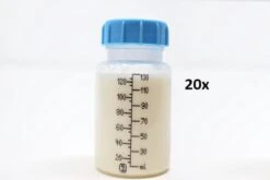 20x Beldico Wegwerp Moedermelk Flesje 130ml