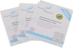 Pure Moms - Hydrogel Pads - Tepelbeschermers - NIEUW - 10 Stuks - Award Winnaar - Verkoeling Van Gevoelige Of Pijnlijke Tepels Helpt Bij Herstel - Direct Verkoelend Effect - Borstvoeding - Essentiële Hulp Als Nieuwe Moeder - Kraam Cadeau - Babyshower -Jollein Winkel 1200x801 13