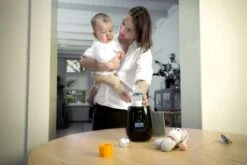 Alecto BW700BK - Snelle Digitale Flessenwarmer 500W Voor Opwarmen, Steriliseren En Ontdooien - Inclusief Stoomkap - Bediening Via Display - Zwart -Jollein Winkel 1200x804 1