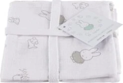 Briljant Baby- Monddoekjes Nijntje - Hydrofiele Doeken - Roze -Jollein Winkel 1200x818