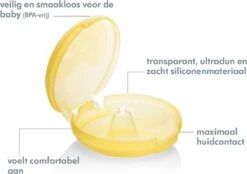 Medela Tepelhoedje Beschermen Je Tepels En Helpen Het Aanleggen Vergemakkelijken Als Dit Niet Goed Lukt Of Pijnlijk Is - Maat L - 24 Mm - 2 Stuks -Jollein Winkel 1200x843