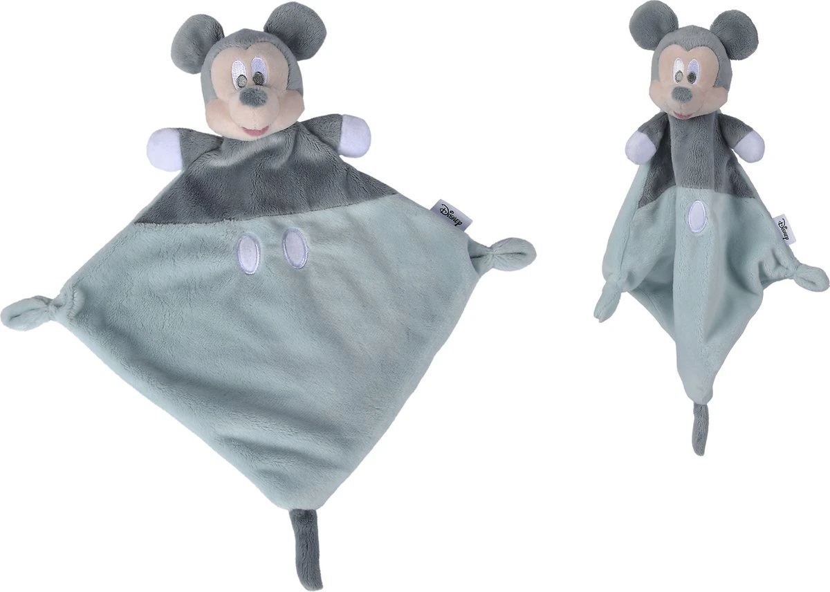 SIMBA Disney - Mickey Mouse - Tonal - Recycled - Duurzaam Speelgoed - 30 Cm - Alle Leeftijden - Knuffeldoek 1 SIMBA Disney - Mickey Mouse - Tonal - Recycled - Duurzaam Speelgoed - 30 Cm - Alle Leeftijden - Knuffeldoek