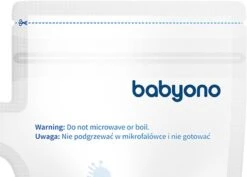 Babyono - Moedermelk Bewaarzakjes - Moedermelkbewaarzakjes - Gemakkelijke Etiketteren - 180 Ml - 30 Stuks - 1084 -Jollein Winkel 1200x862
