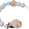 Babygifts4you-Speenkoord - Speen - Koord - Kralen - Hout - Blauw