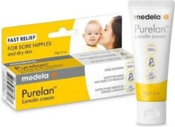 Medela Purelan Tepelzalf Lanoline Tepelcreme Snelle Verlichting Bij Pijnlijke Tepels - Tube 37gr -Jollein Winkel 1200x868 1