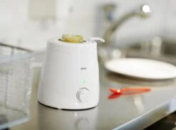 Alecto BW-70 - Flessenwarmer Geschikt Voor Ieder Flesje En Potje - Snel En Gemakkelijk In Gebruik - Wit -Jollein Winkel 1200x890 1