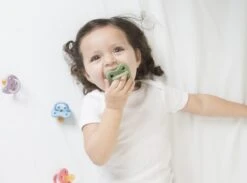 HEVEA Dental Speen 2 Stuks | 3-36 Maanden Orthodontisch | Gorgeous Grey + Nordic Sea Green -Jollein Winkel 1200x890