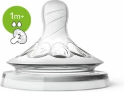 Philips AVENT Natural Speen - 1M+ - Langzame Toevoer - 2 Stuks -Jollein Winkel 1200x891 2