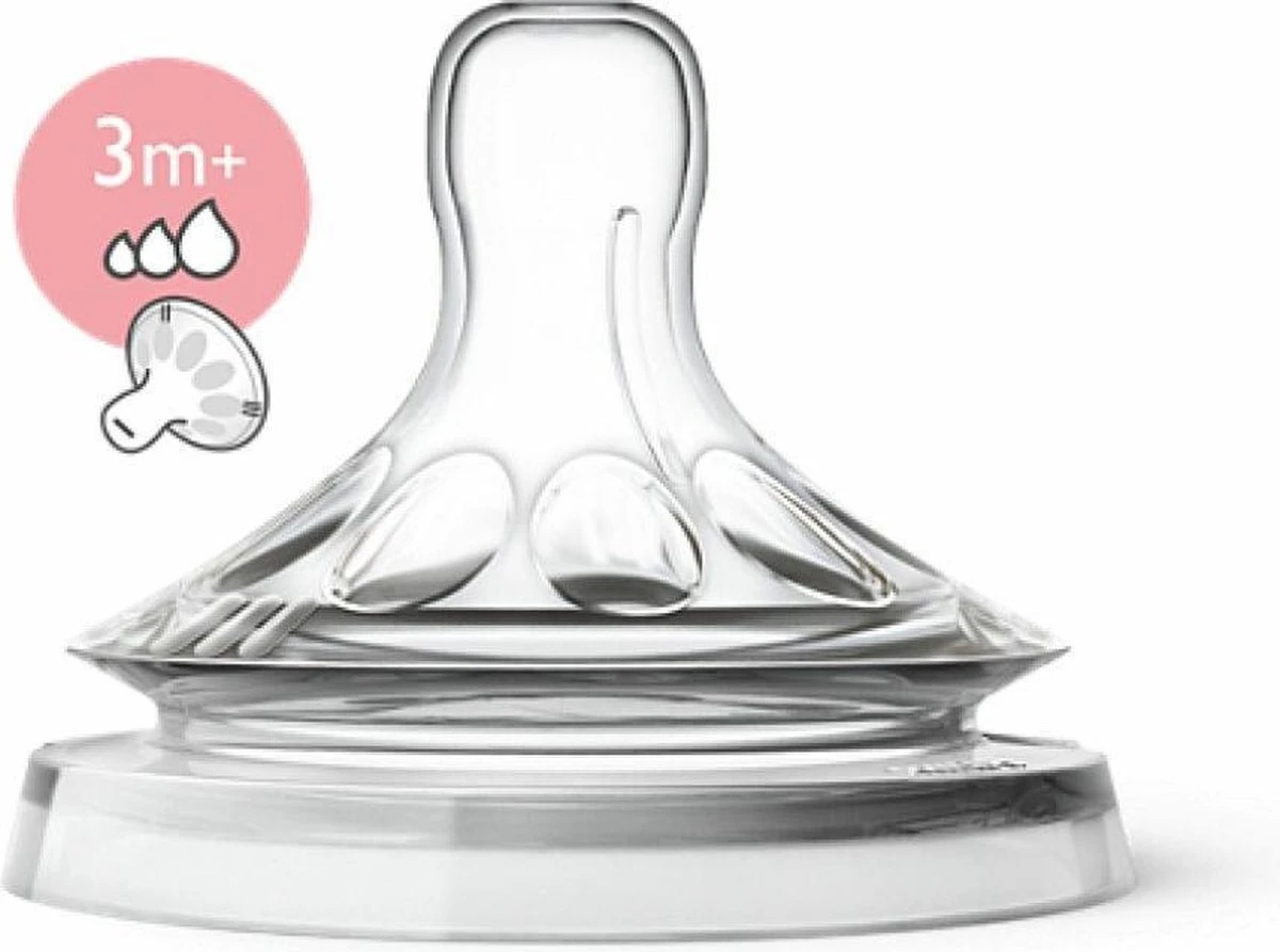 Philips Avent SCF045/27 Natural Speen - 3m+ - 2stuks 10 Philips Avent SCF045/27 Natural Speen - 3m+ - 2stuks - Afbeelding 10