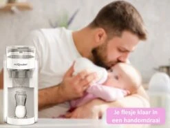 MilQmaker Flesvoeding Apparaat - Baby Milk Maker - Flessenwarmer/Fles Verwarmer - Baby Fles Maker - Baby Senseo - Baby Melk Machine - TÜV Gecertificeerd - Milkmaker -Jollein Winkel 1200x900 13