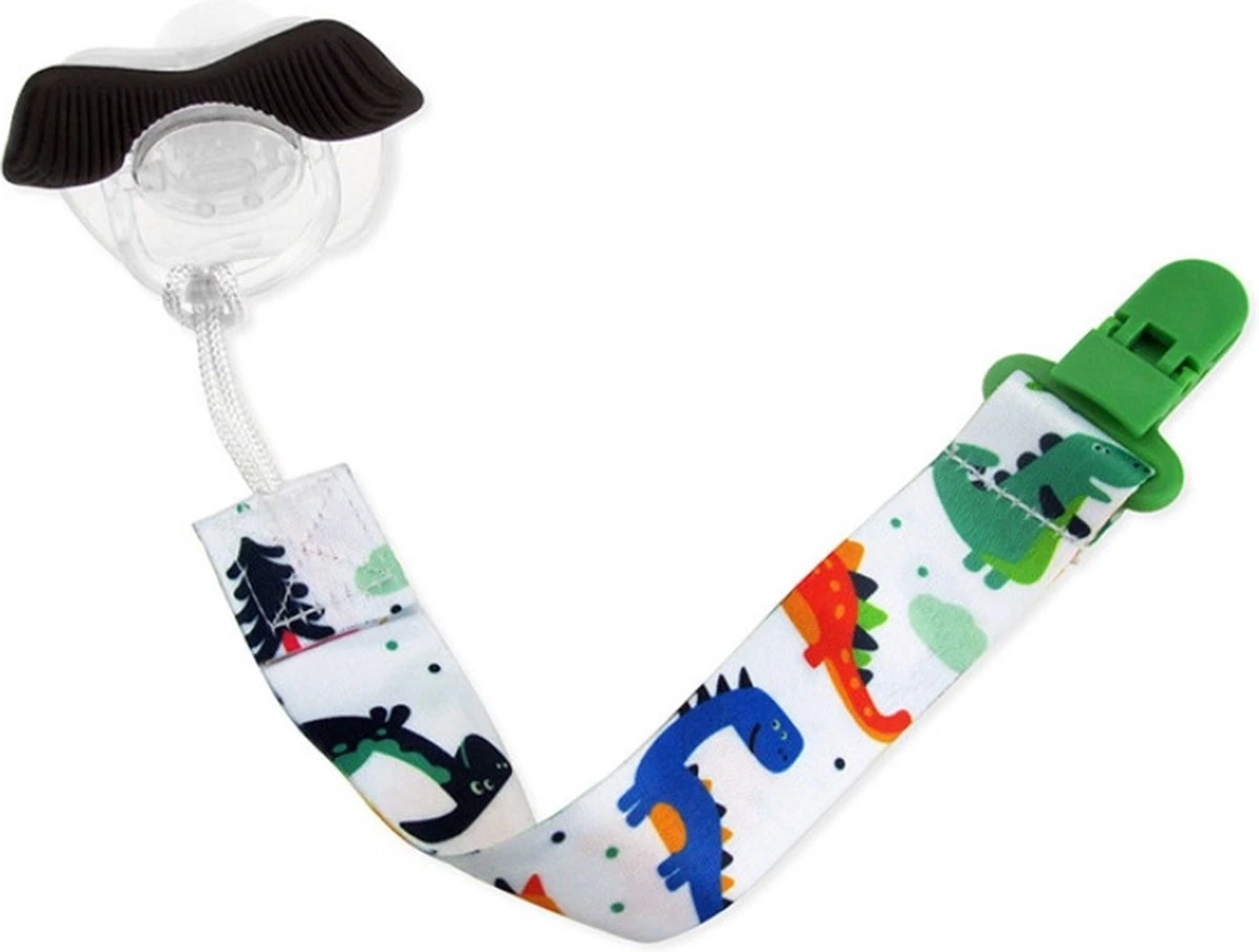 Set 3 Stuks Speenkoord - Funky Animal 4 Set 3 Stuks Speenkoord - Funky Animal - Afbeelding 4