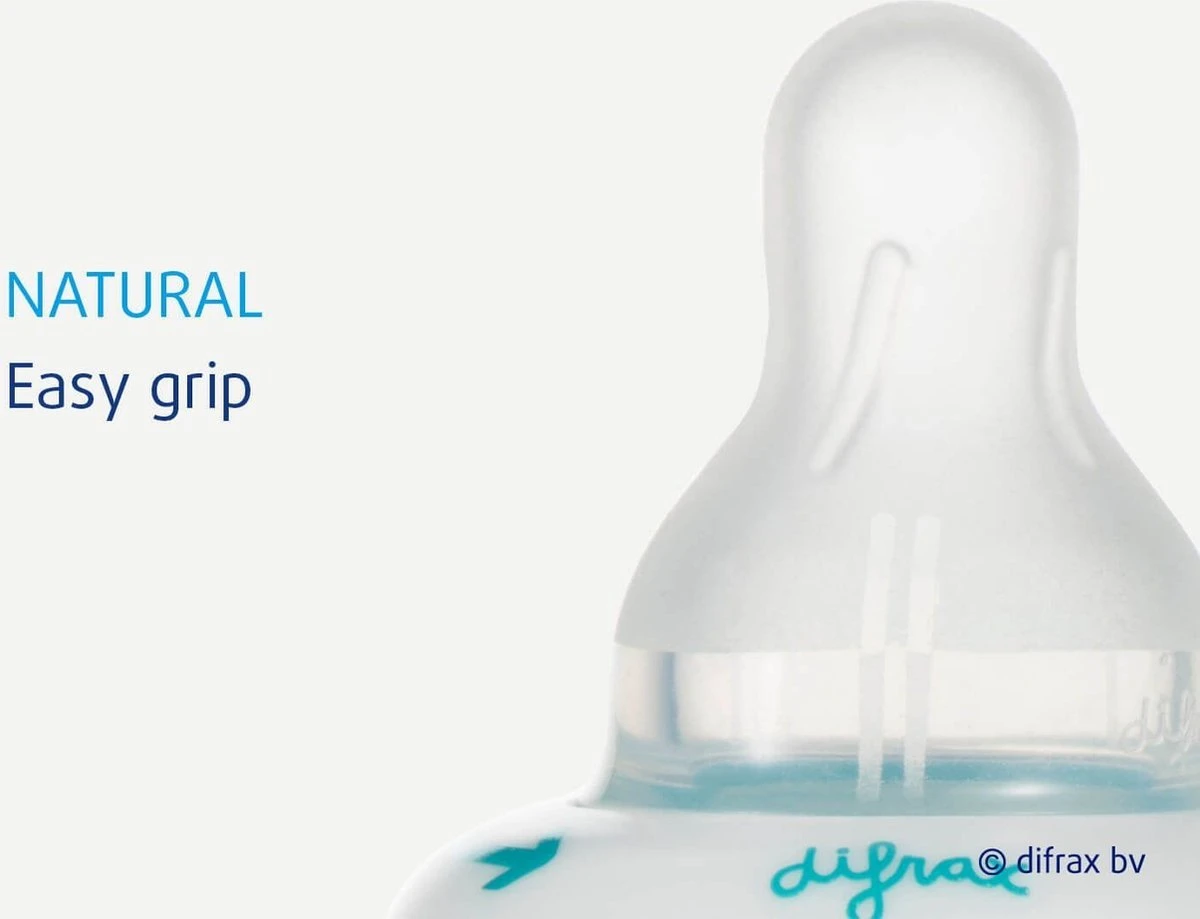 Difrax 1-2-3 Doseerspeen Natural - 2st 2 Difrax 1-2-3 Doseerspeen Natural - 2st - Afbeelding 2