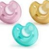 MijnNami Soother Speen Trio Pak - Turquoise, Roze En Natural - Nicu - 100% Voedselgraad Siliconen - Newborn Fopseen - 0-6 Maanden