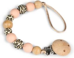 Speenkoord Lalieloe - Speenhouder - Kraamcadeau - Speenkoord Meisje - Speenkoord Blush - Hout - Leopard - Speenkoord Daisy -Jollein Winkel 1200x950 4