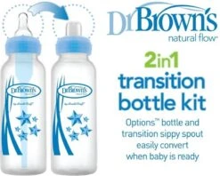 Dr. Brown's Sippy Spout Standaardfles - Transition Bottle - 2 Stuks -Jollein Winkel 1200x961