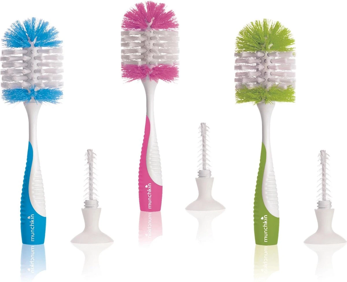 Munchkin Bristle/flessenborstel Blauw 5 Munchkin Bristle/flessenborstel Blauw - Afbeelding 5