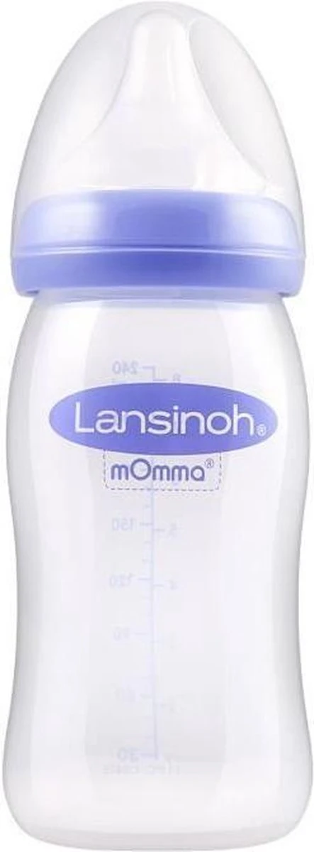 Lansinoh 240 Ml - Plastic Fles - Natural Wave Fles 75880 1 Lansinoh 240 Ml - Plastic Fles - Natural Wave Fles 75880