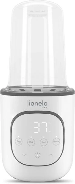 Lionelo Thermup 2.0 Flessenwarmer 5in1 - Verwarming Van Vloeistoffen En Eten - Sterilseren En Ontdooien - BPA-FREE - Overhittingsbeveiliging - Thermostaat - Automatische Uitschakeling Bij Watertekort