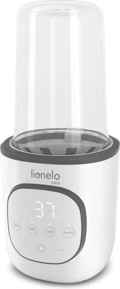 Lionelo Thermup 2.0 Flessenwarmer 5in1 - Verwarming Van Vloeistoffen En Eten - Sterilseren En Ontdooien - BPA-FREE - Overhittingsbeveiliging - Thermostaat - Automatische Uitschakeling Bij Watertekort -Jollein Winkel 501x1200