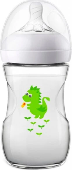 Philips Avent Natural Babyfles - SCF070/25 Babyfles (1m+) Voor Langzame Toevoer - 1x. -Jollein Winkel 508x1200