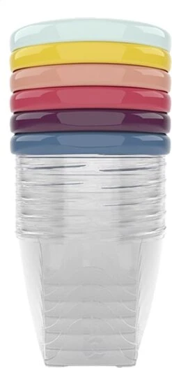 BabyMoov Babybowls 8.45oz Kom 0,25 L Multi Kleuren, Transparant -Jollein Winkel 562x1200