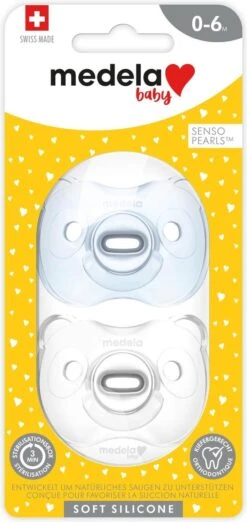 Medela Baby Fopspeen Soft Silicone Superzacht Lichtgewicht Eendelig - Soft Blue - 0-6 Maanden - 2 Stuks 20 Medela Baby Fopspeen Soft Silicone Superzacht Lichtgewicht Eendelig - Soft Blue - 0-6 Maanden - 2 Stuks -Jollein Winkel 568x1200 1