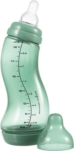 Difrax - S-Fles Natural - Babyfles Sage - 0+ Maanden - 250ml 5 Difrax - S-Fles Natural - Babyfles Sage - 0+ Maanden - 250ml -Jollein Winkel 591x1200
