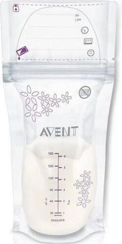 Philips Avent SCF603/25 - Bewaarzakken Voor Moedermelk - 25 Zakken - 180 Ml -Jollein Winkel 602x1200 4